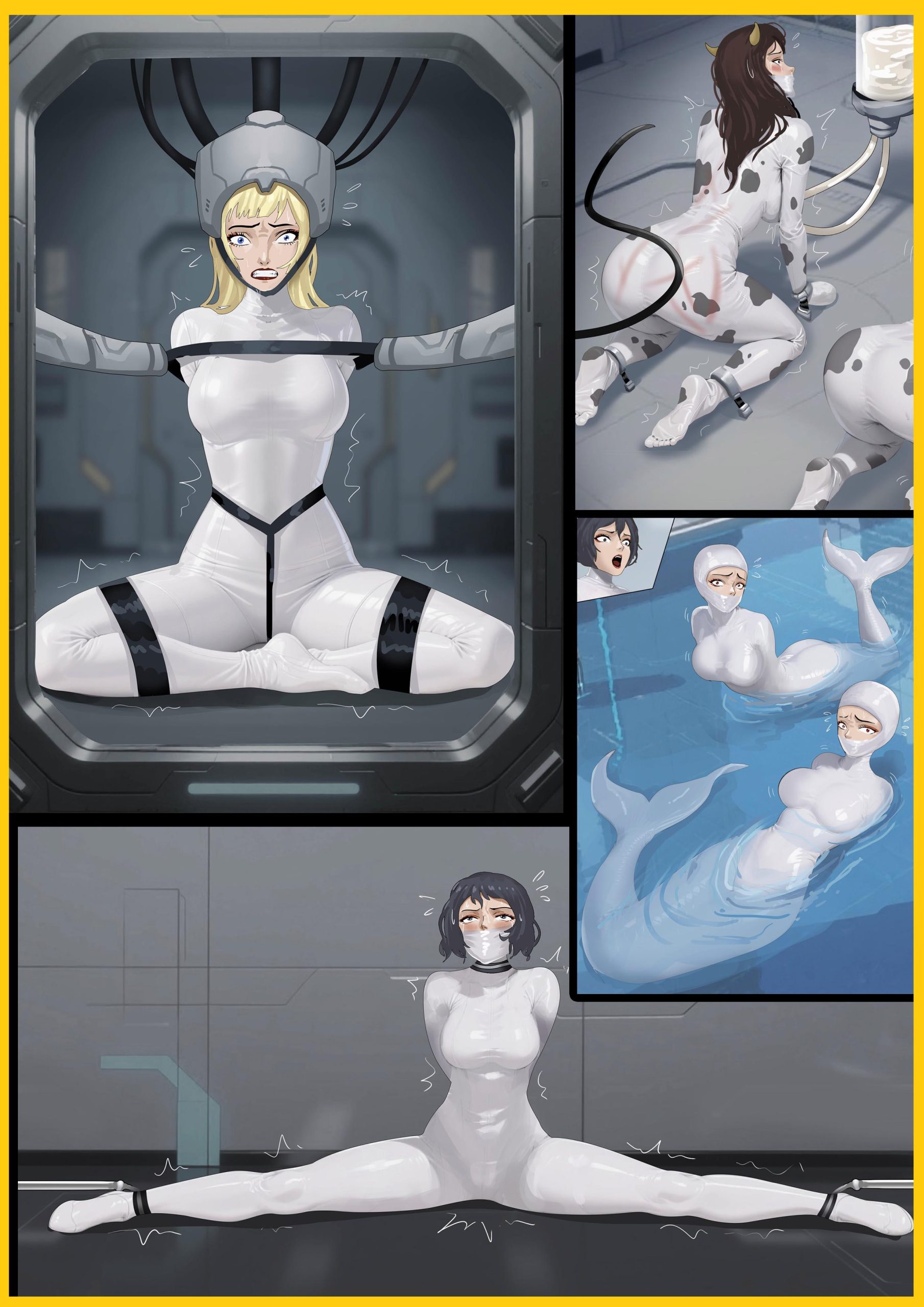 《明星们被关入奴隶直播工厂02》新工厂系列 美女主播的逃脱历险 一路上都各种被玩弄的美女明星-5元站