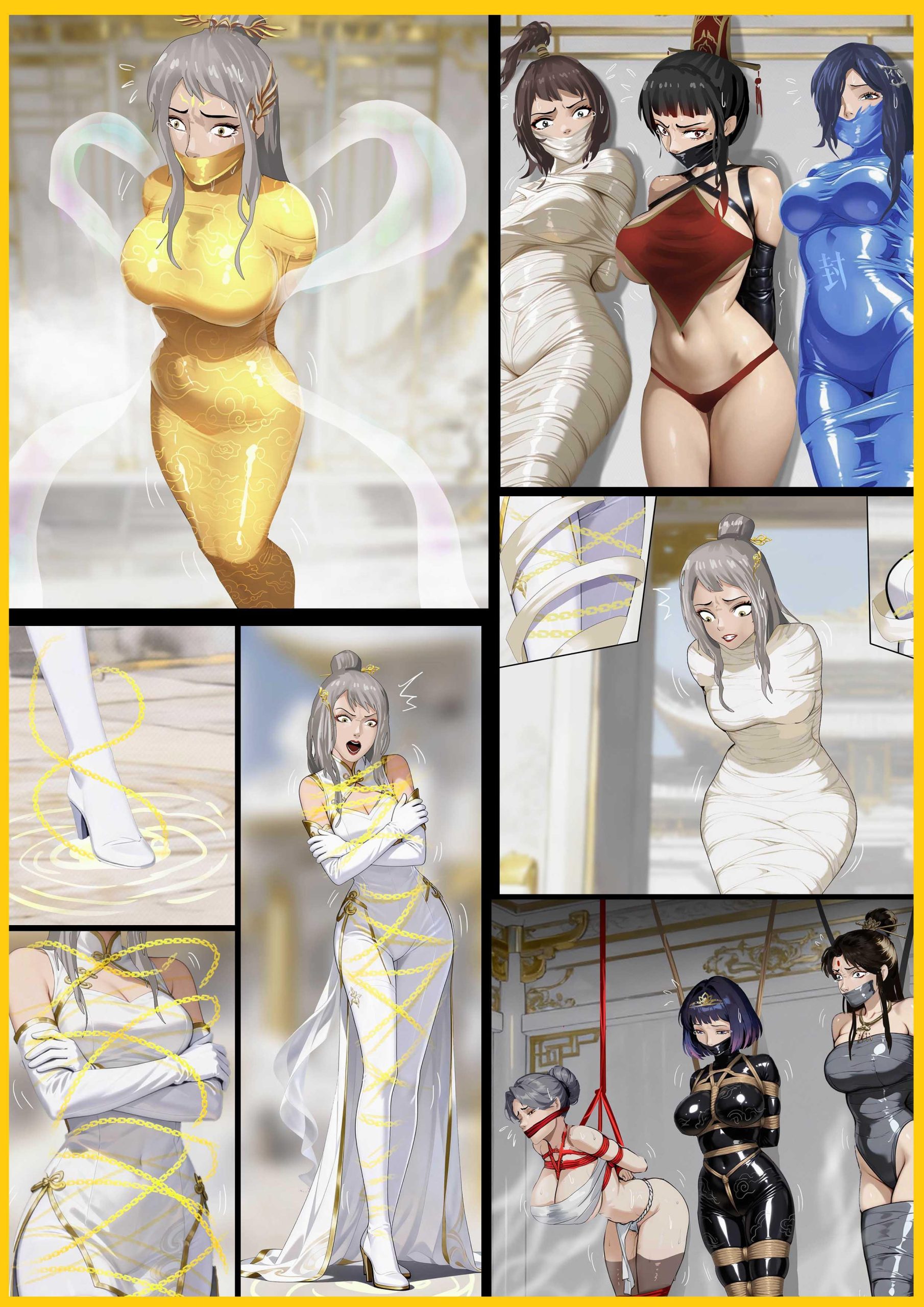 《仙途囚笼》完美高贵的仙子 荣登仙界 却不知道这里没她想象中的美好 仙术与拘束想结合-5元站