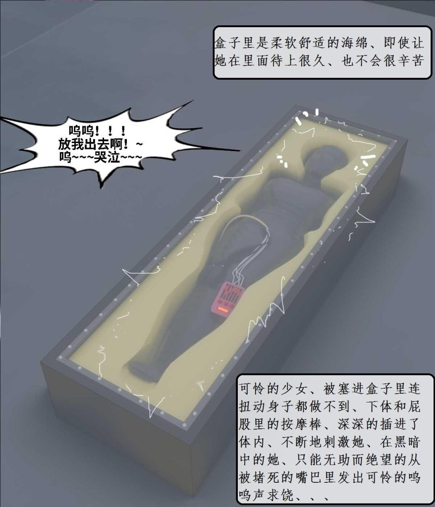 图片[3]-[图文图解] 新 百合互虐：01-03：被绑架的小舞、皮革拘束调教、捆绑、堵嘴、淫魔都市！ - 5元站-5元站