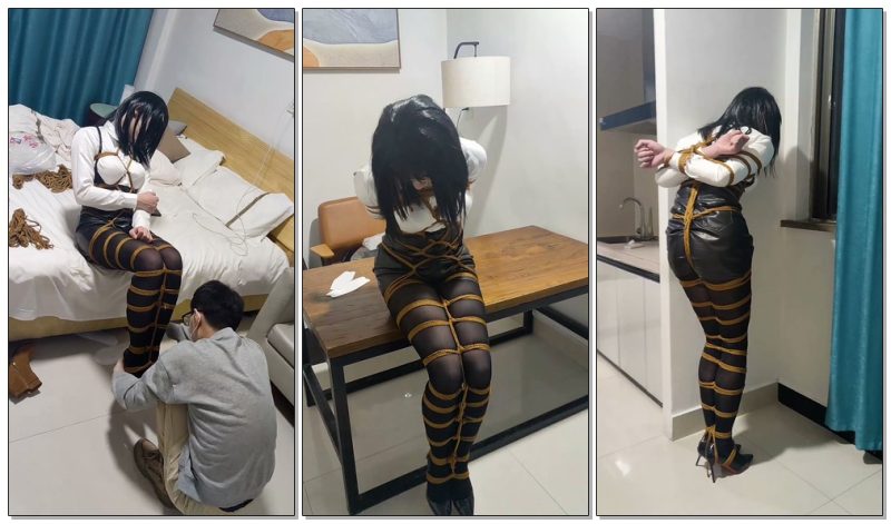 【此间鸽者】制服ol超紧驷马+cos甘雨紧缚户外露出-视频-5元站