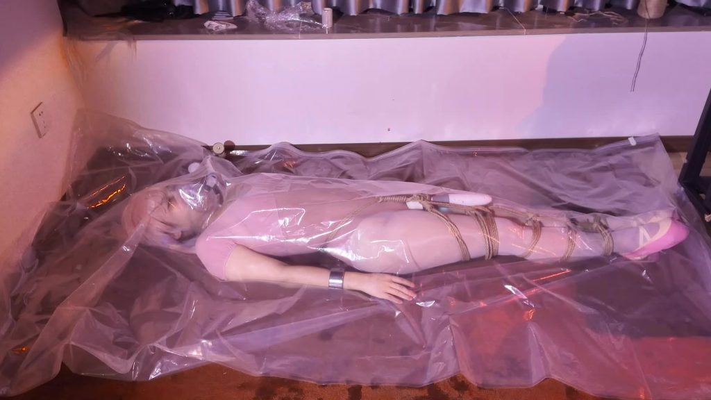 【凛凛蝶】《心海体操服自控真空袋强制绷脚窒息》-海砂— 弹力带绷脚 真空自控窒息袋 激烈挣扎-视频-5元站