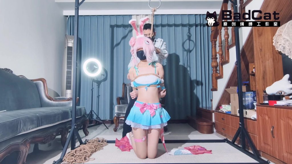 【BadCat】【剧情】【咲希 公孙离cos】【公孙离被上ban位 惨遭绳师捆绑吊缚】-视频-5元站