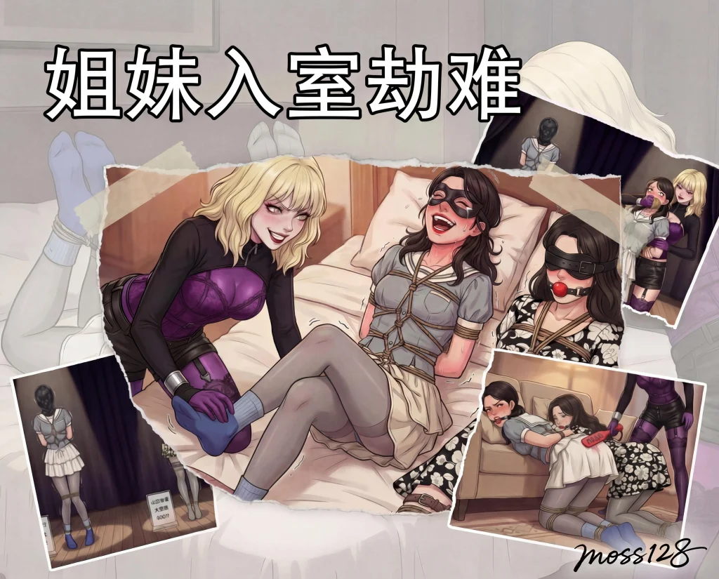 姐妹入室劫难-女贼入室捆绑调教两姐妹后装箱贩卖-5元站