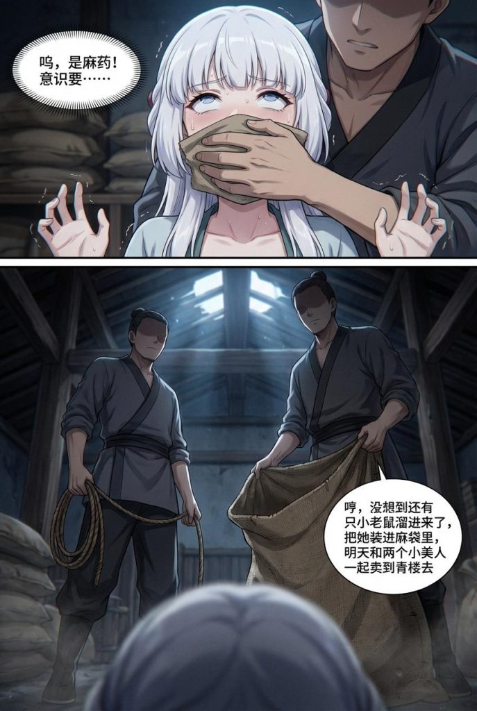 图片[2]-[夏目wzx] 被人贩绑架卖进青楼的女侠 [26P] - 5元站-5元站