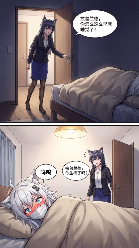 图片[2]-[夏目wzx] 明日方舟漫画 被叙拉古杀手绑架的鲁珀姐妹（上集） [17P] - 5元站-5元站