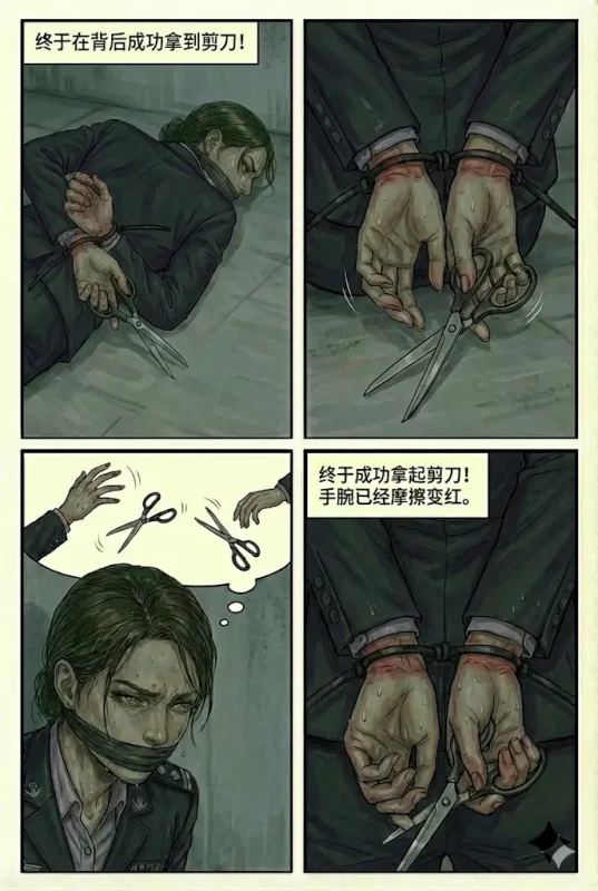 图片[3]-[lians] 女警自救讲堂专业篇（2）女警讲述被中级绑匪扎带束缚如何挣脱（内含堵嘴的详细流程和场景演示，介绍） [13P] - 5元站-5元站