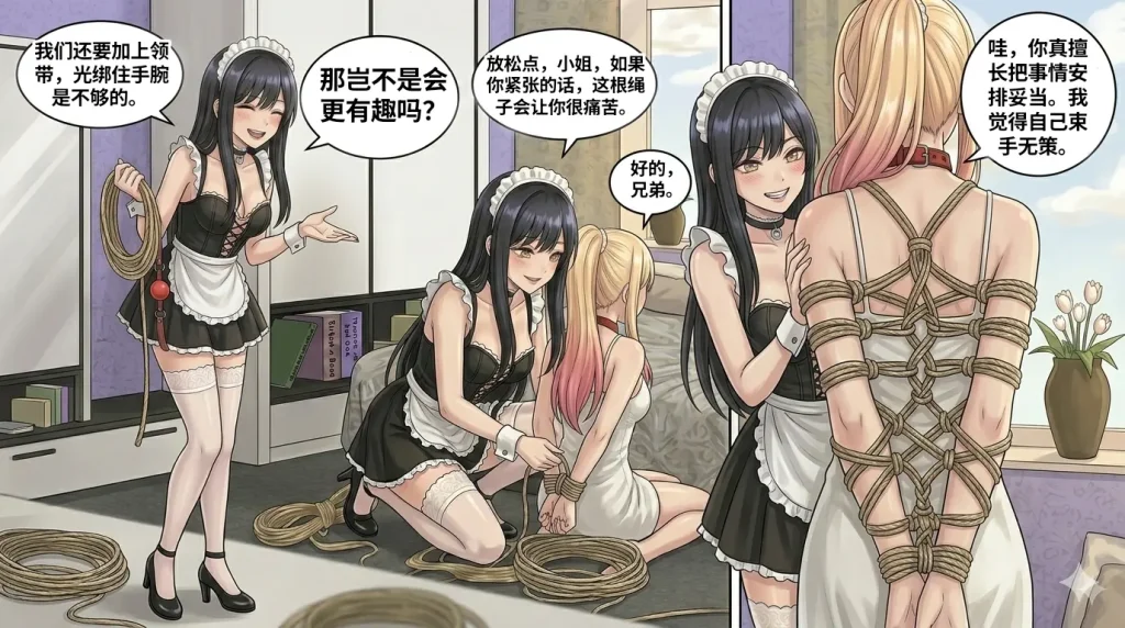 图片[2]-[捆绑女孩的爱好者] 我的女仆就是我的主人 - 5元站-5元站