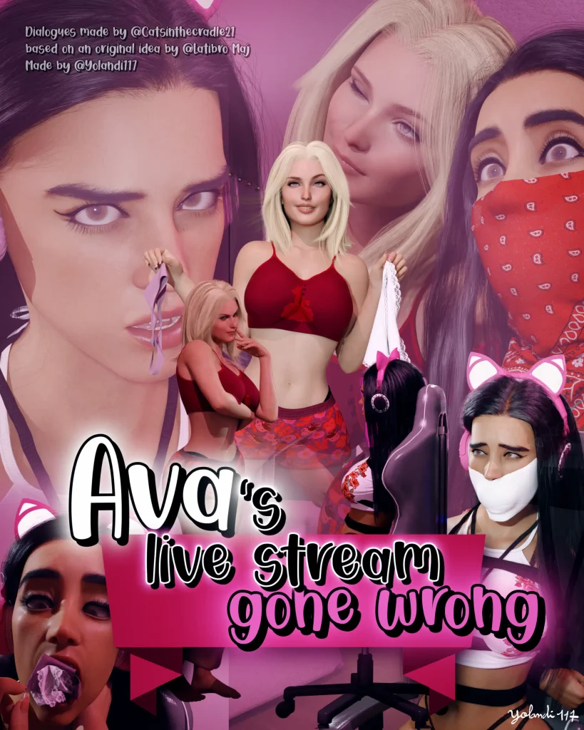 艾娃直播事故 中文 AVA LIVE STREAM GONE WRONG-5元站