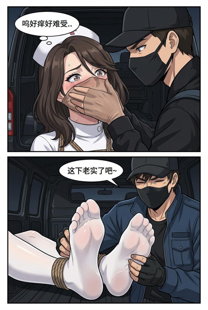 图片[4]-[裤袜少女] 蝮蛇组织绑架行动(护士篇)01 - 5元站-5元站