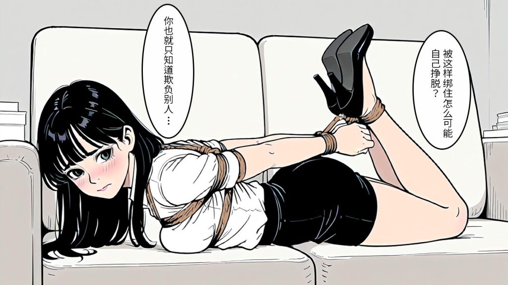 图片[4]-[不隐漫画]《蕊若公司篇》第一话 听了老板的吩咐，男同事要把我绑起来？ [21P] - 5元站-5元站