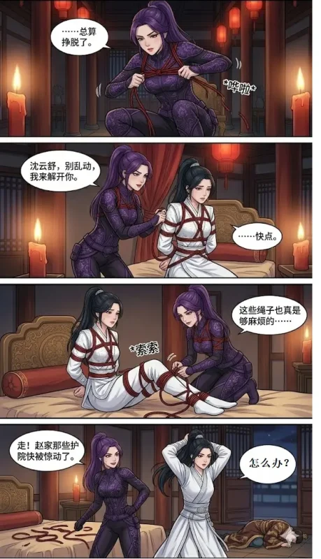 图片[3]-[qsllxfx] 女侠飞贼绳缚江湖行 第5话 [28P] - 5元站-5元站