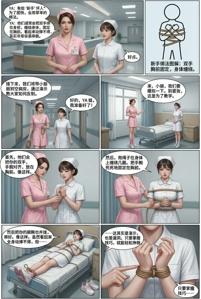 图片[2]-[lians] 绳缚之录2（自救逃生护士篇精品） [20P] - 5元站-5元站