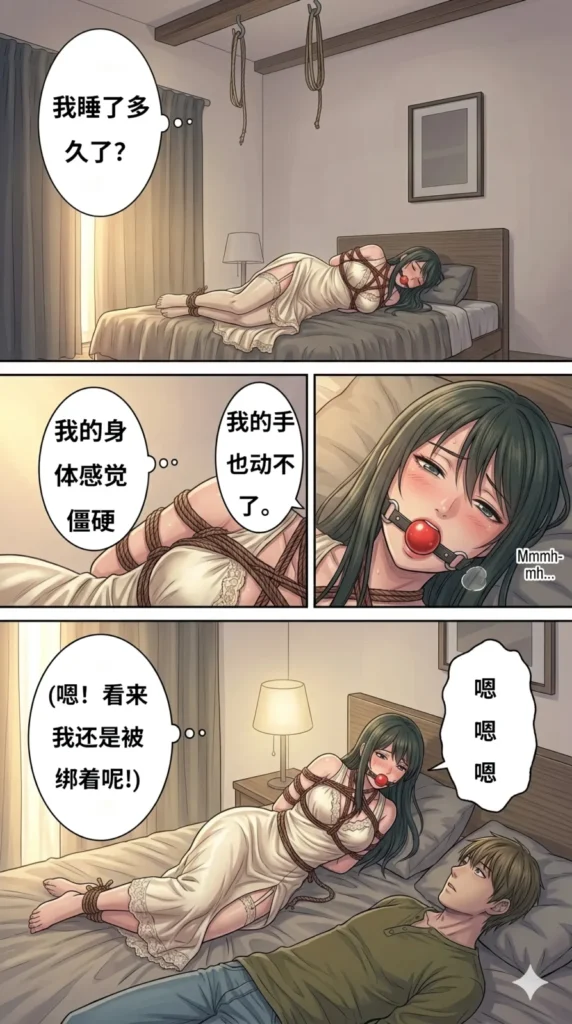 图片[2]-[捆绑女孩的爱好者] 被男友抓获并带走3 - 5元站-5元站