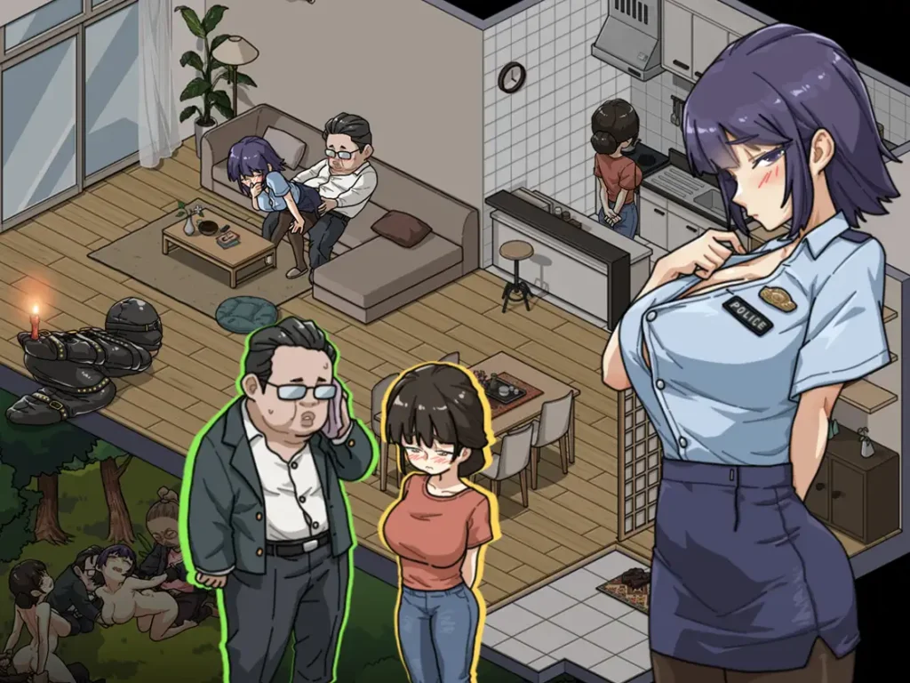 图片[3]-[SLG/PC/中文/更新V1.1.21] 极道无赖EX女警・鮎川光--从处女蜕变为变态的分岔路 極道無頼EX女警・鮎川光--処女が変態に変わる分かれ道-游戏-5元站