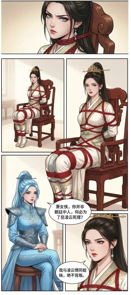 图片[2]-[qsllxfx] 巾帼紧缚录之针锋相对第四话 [38P] - 5元站-5元站