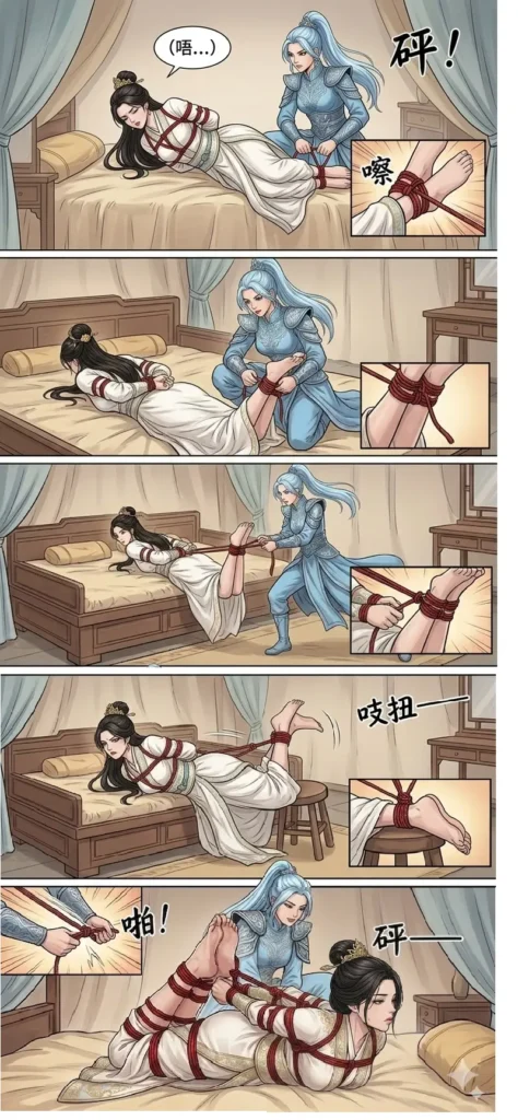 图片[4]-[qsllxfx] 巾帼紧缚录之针锋相对第四话 [38P] - 5元站-5元站