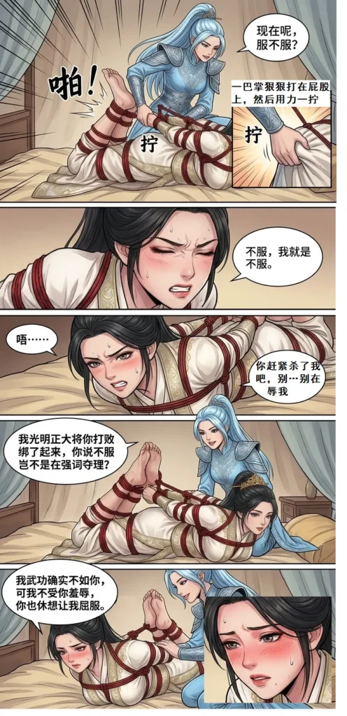 图片[2]-[qsllxfx] 巾帼紧缚录之针锋相对第五话 [33P] - 5元站-5元站