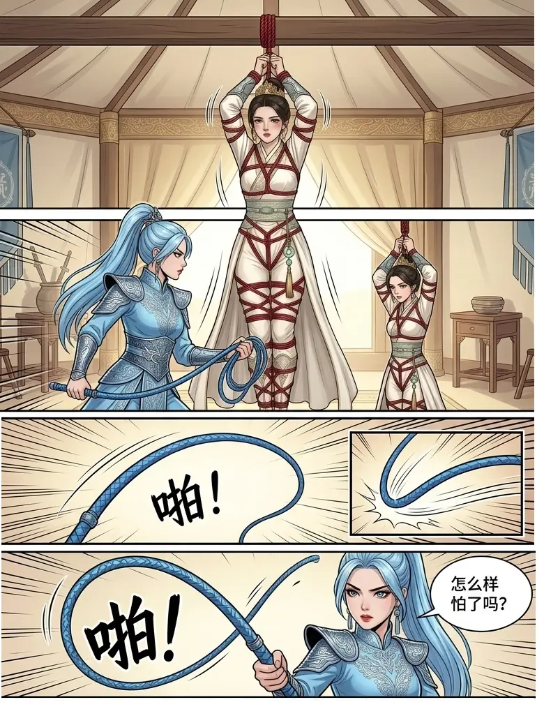 图片[4]-[qsllxfx] 巾帼紧缚录之针锋相对第五话 [33P] - 5元站-5元站