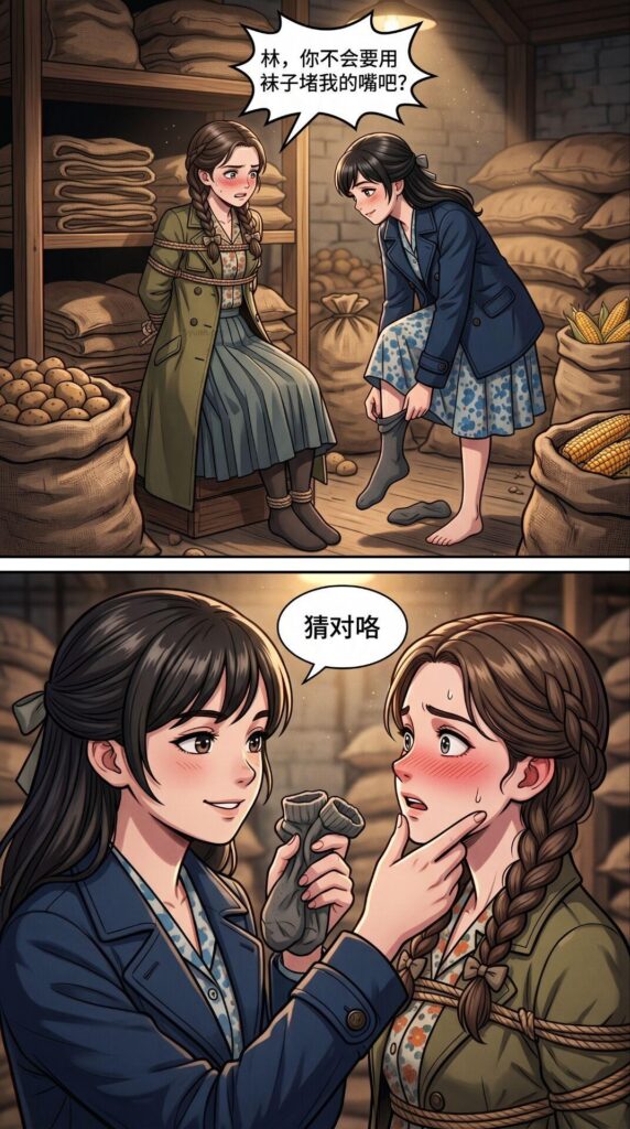 图片[2]-[夏目wzx] 克洛伊的绳结第二章（克洛伊的拐卖装麻袋调教） [33P] - 5元站-5元站