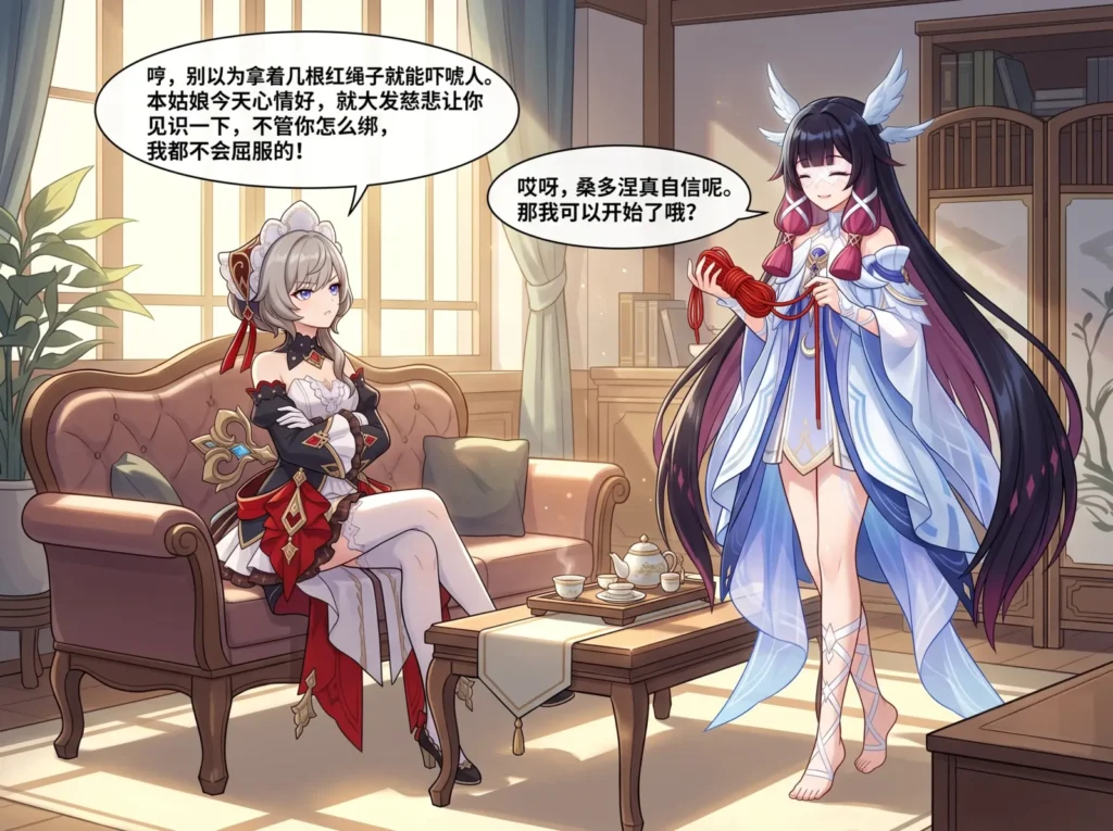 图片[2]-[风陵渡zzz] 木偶的茶会 - 提线与红绳 - 5元站-5元站