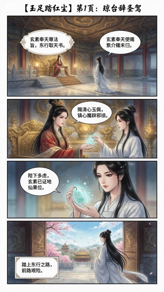 图片[2]-[縛靈上人]《缚仙东游记》漫画版 第一回 琼台辞圣驾 玉足踏红尘 [22P] - 5元站-5元站