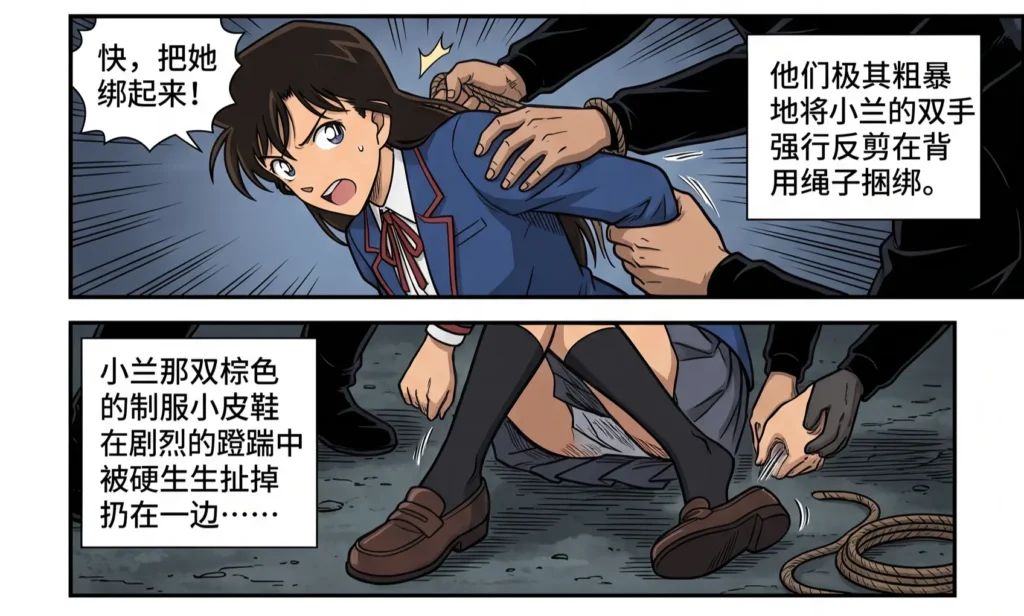 图片[3]-[菲呢拉]《名侦探柯南之黑衣绑架案》毛利兰的营救 [33P] - 5元站-5元站
