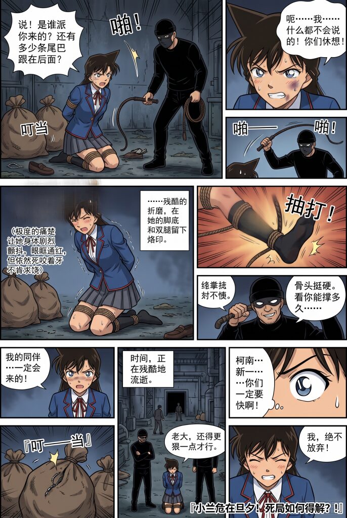 图片[2]-[菲呢拉]《名侦探柯南之黑衣绑架案》毛利兰的营救 [33P] - 5元站-5元站