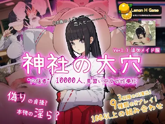 [SLG/PC/汉化] 神社的大穴 神社の大穴 v1.3-游戏-5元站