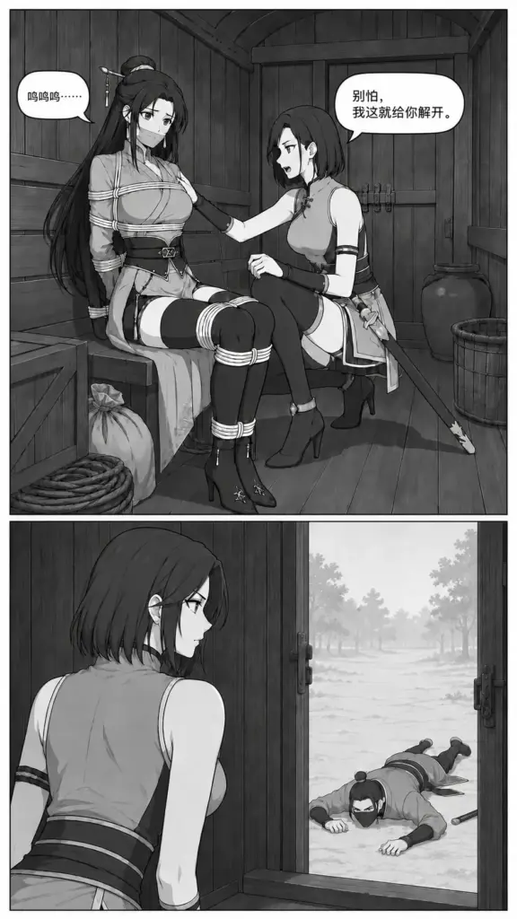 图片[2]-[不见山] 侠女送绑：才不会翻车！ [39P] - 5元站-5元站