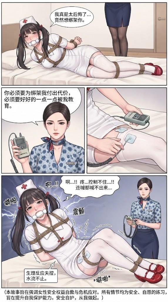图片[2]-[lians] 绑架合约加长篇（内含电击，高跟鞋踩肚子，失禁，空姐绑架反杀，角色拆解图） [35P] - 5元站-5元站