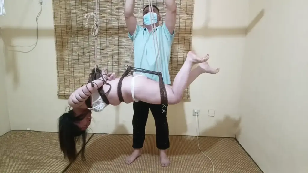【绯影责束】极限棕榈绳虐吊-视频-5元站