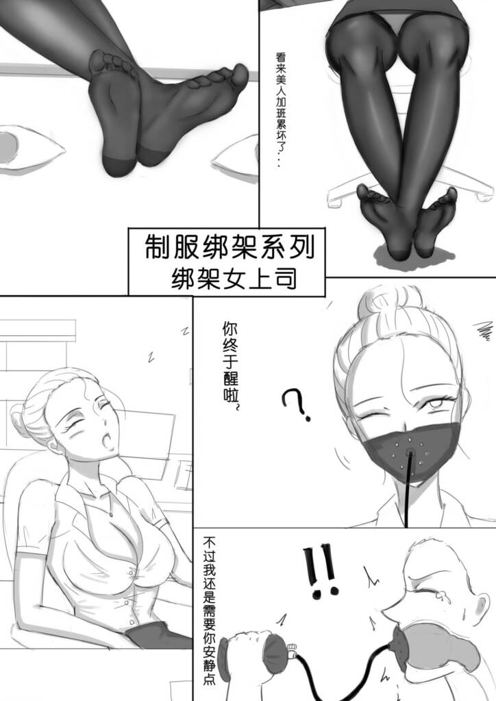 [夜匠]《制服绑架系列之绑架女上司》[14P] - 5元站-5元站