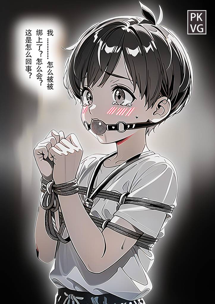 图片[2]-[流浪到世界尽头]《奴缚简漫-梦缚！》宣传用，美少年男M，BDSM彩色简漫单元剧 [11P] - 5元站-5元站
