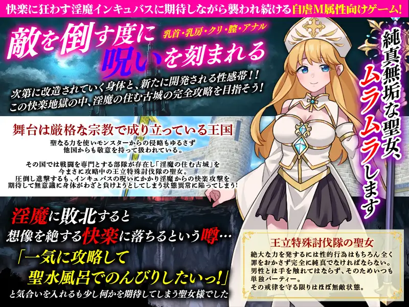 图片[3]-[RPG/PC/AI汉化] 敏感带培育SLG 梦魔的诅咒 性感帯育成SLG インキュバスの呪い-游戏-5元站