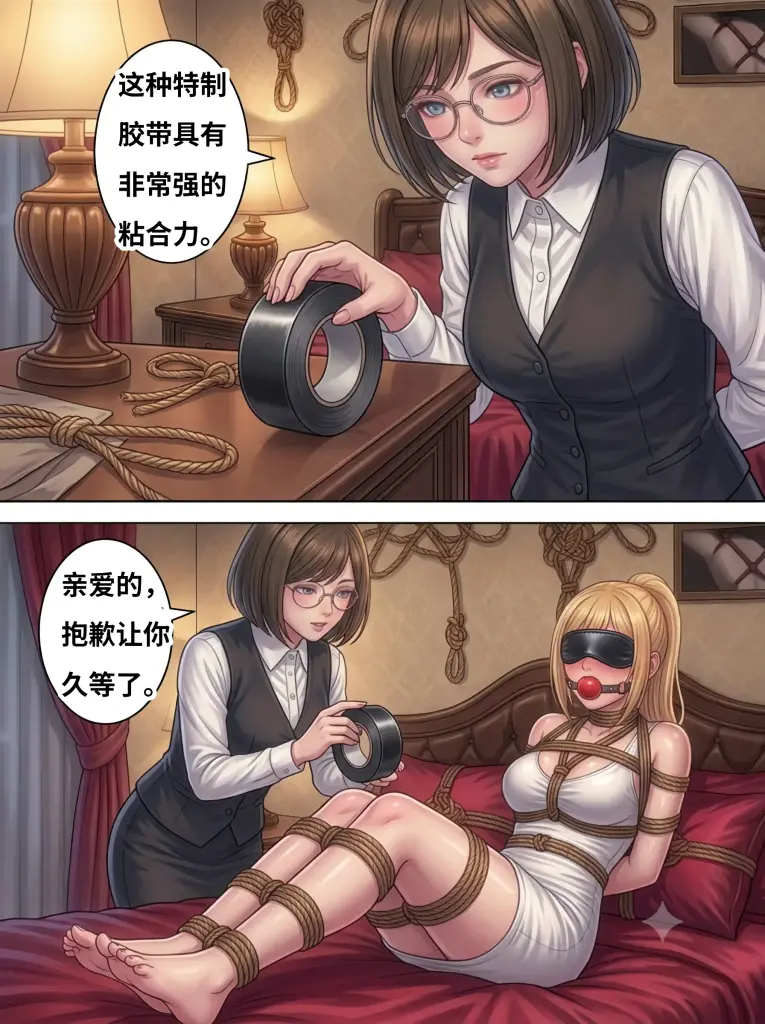 图片[2]-[捆绑女孩的爱好者] 我的女仆就是我的主人 5 (坏结局) - 5元站-5元站