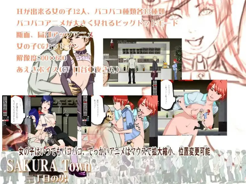图片[2]-[SLG/PC/中文] 樱花镇 三号街的男人 SAKURA Town 三丁目の男 v1.9c-游戏-5元站