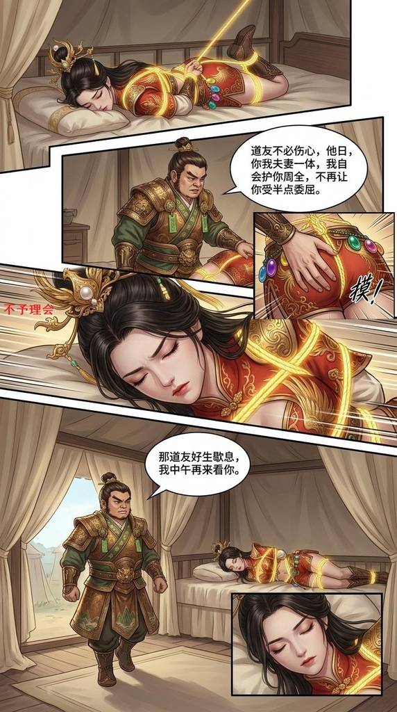 图片[4]-[qsllxfx] 封神缚美录之邓婵玉与捆仙绳第三话 [27P] - 5元站-5元站
