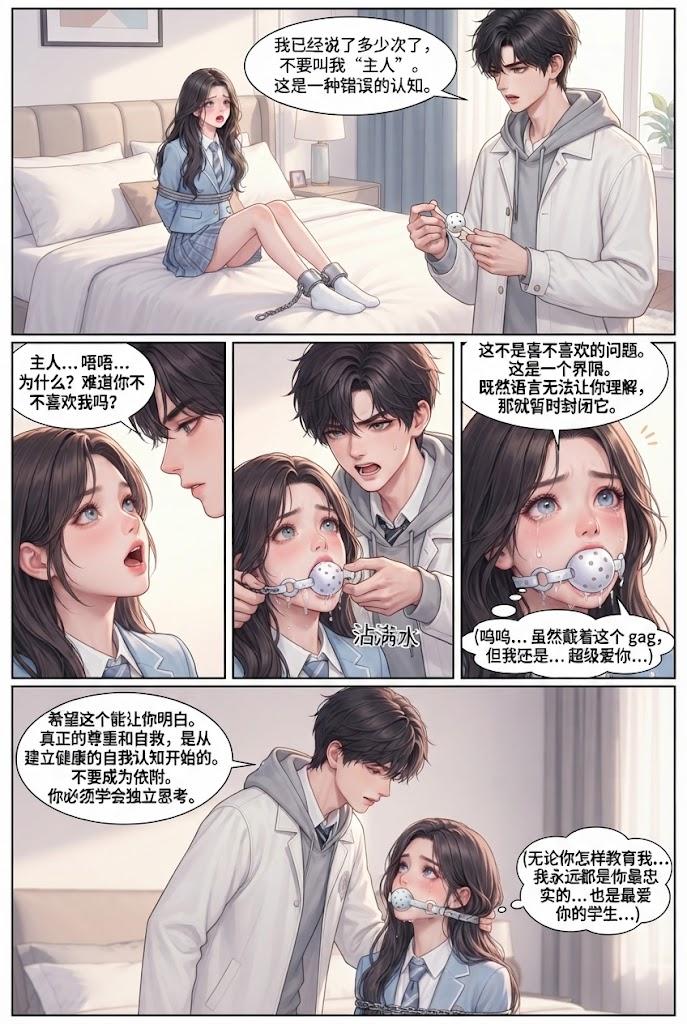 图片[4]-[lians] 校园霸凌的绳缚故事（内含户外跪行，手铐，脚铐，口球，高潮，暴露，认主） [39P] - 5元站-5元站