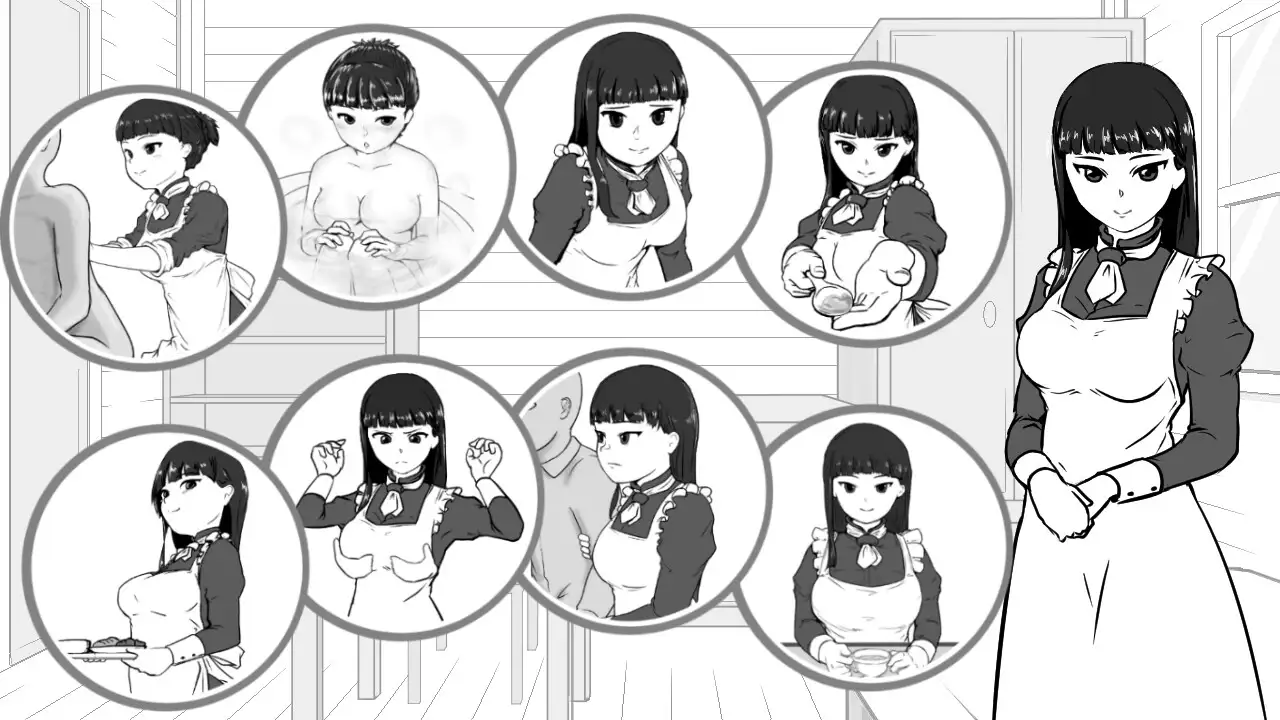 图片[2]-[SLG/PC/AI汉化] 在别馆与女仆的疗养生活 離れでメイドと療養性活-游戏-5元站