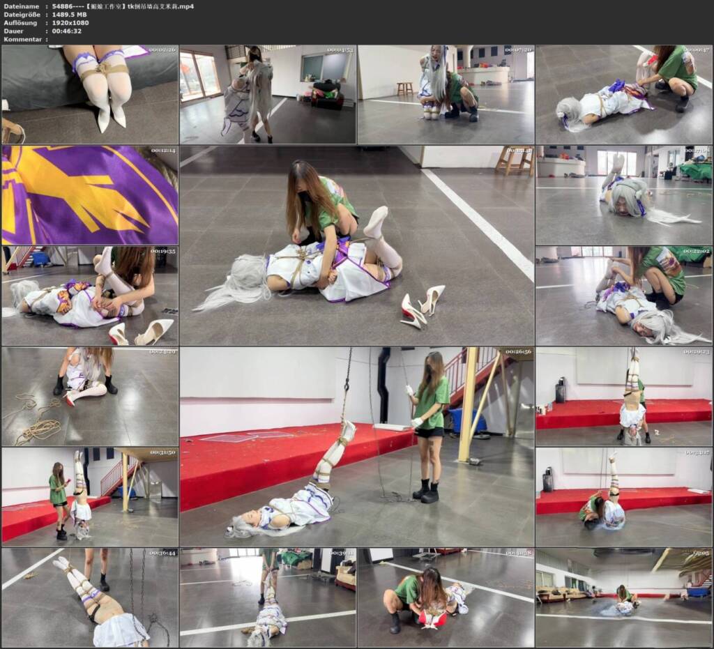 图片[3]-【媚娘工作室】tk倒吊墙高艾米莉-视频-5元站