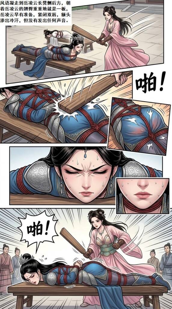 图片[2]-[qsllxfx] 巾帼紧缚录之岳凌云传奇第五话 [56P] - 5元站-5元站