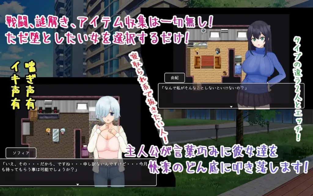 图片[3]-[RPG/PC/汉化] 海王不动产～收租物语～ ヤリチン不動産～家賃回収物語～ V2.0.2-游戏-5元站