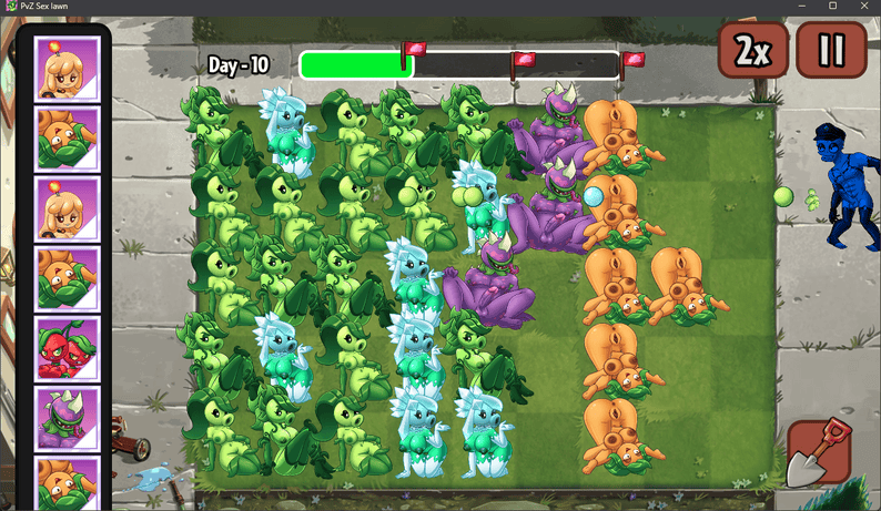 图片[2]-[SLG/PC/安卓/生肉] 植物大战僵尸：欲望草坪 PvZ Sex Lawn Demo v1.0.1-游戏-5元站