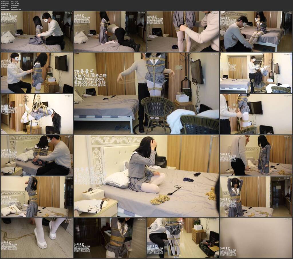 图片[3]-【78号束艺】安酱股绳吊缚和走绳-视频-5元站