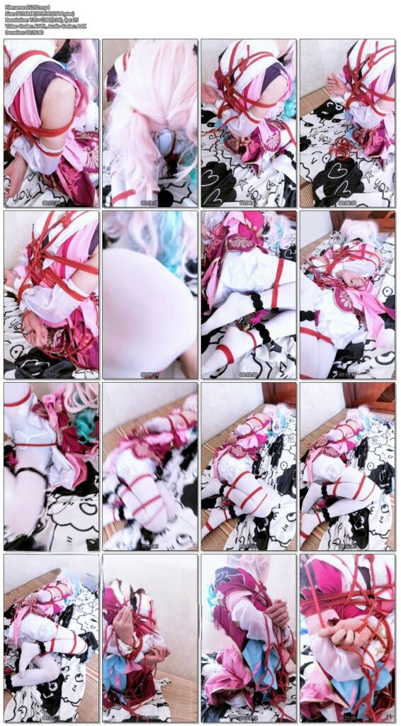 图片[2]-【蕉蕉鱼】风堇再次挑战日式紧缚脱缚-视频-5元站