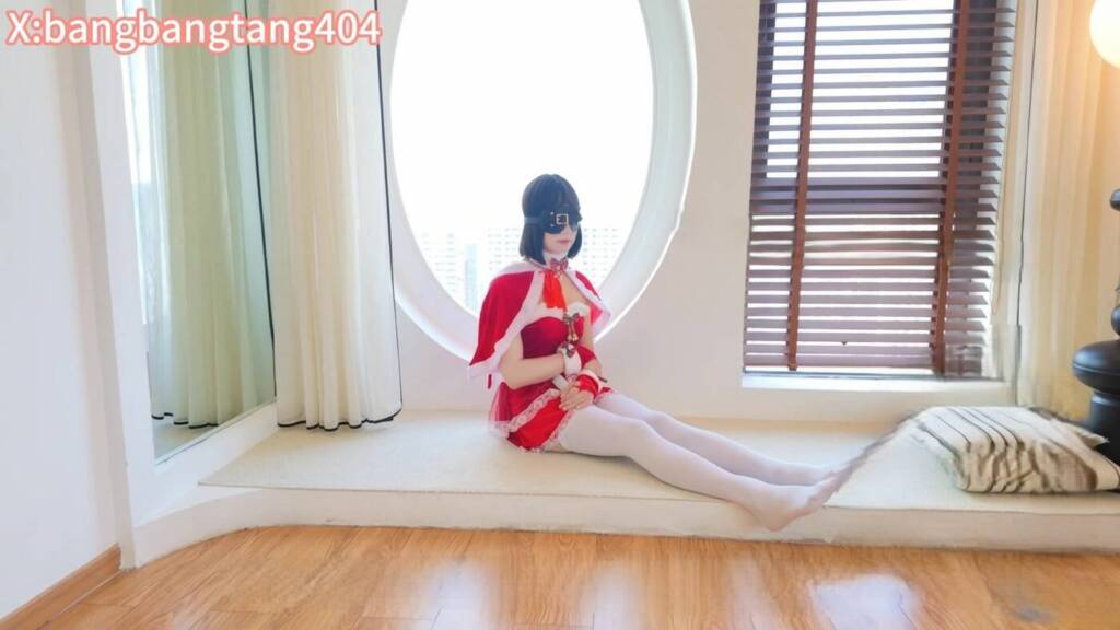 【糖糖工作室】【圣诞肉便器】白丝女仆被红绳高绑惩罚到连续高潮主人专用电击震动棒强制服务被榨汁到哭只能呜呜求饶-视频-5元站