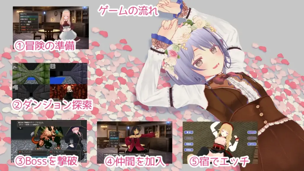 图片[2]-[RPG/PC/中文] 迷宫之花 迷宮ノ花 v1.16-游戏-5元站