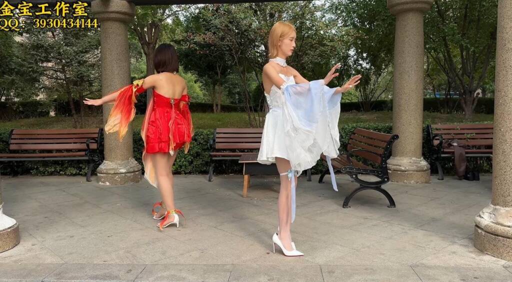 【金宝工作室】户外cosplay盲人挑战-视频-5元站