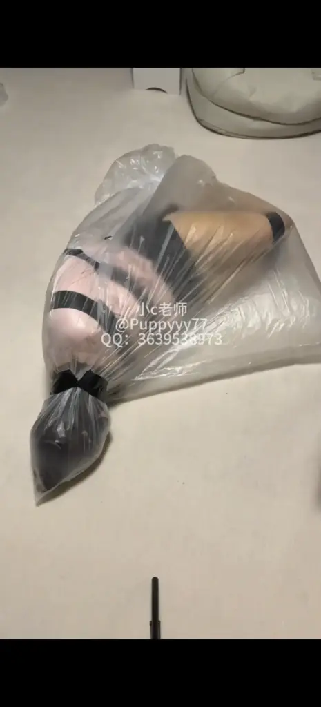 图片[2]-【小C老师】职业装肉丝 挑战全包塑料袋极限呼吸和波波呗双重折磨-视频-5元站