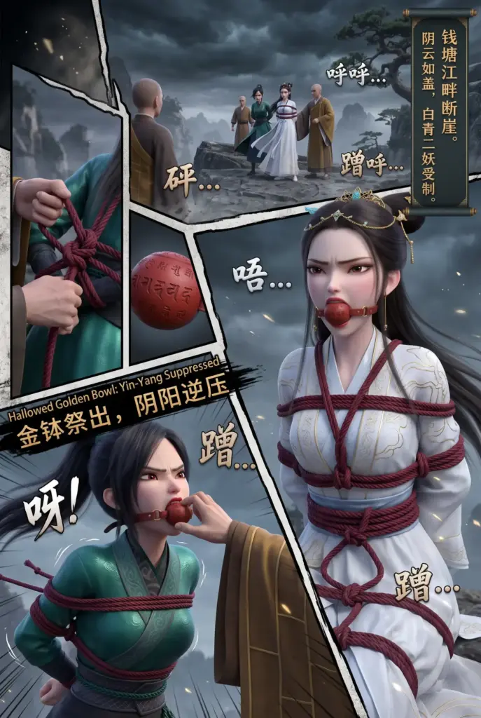 图片[2]-[菲呢拉]《白蛇—小青与小白的束缚》[37P] - 5元站-5元站